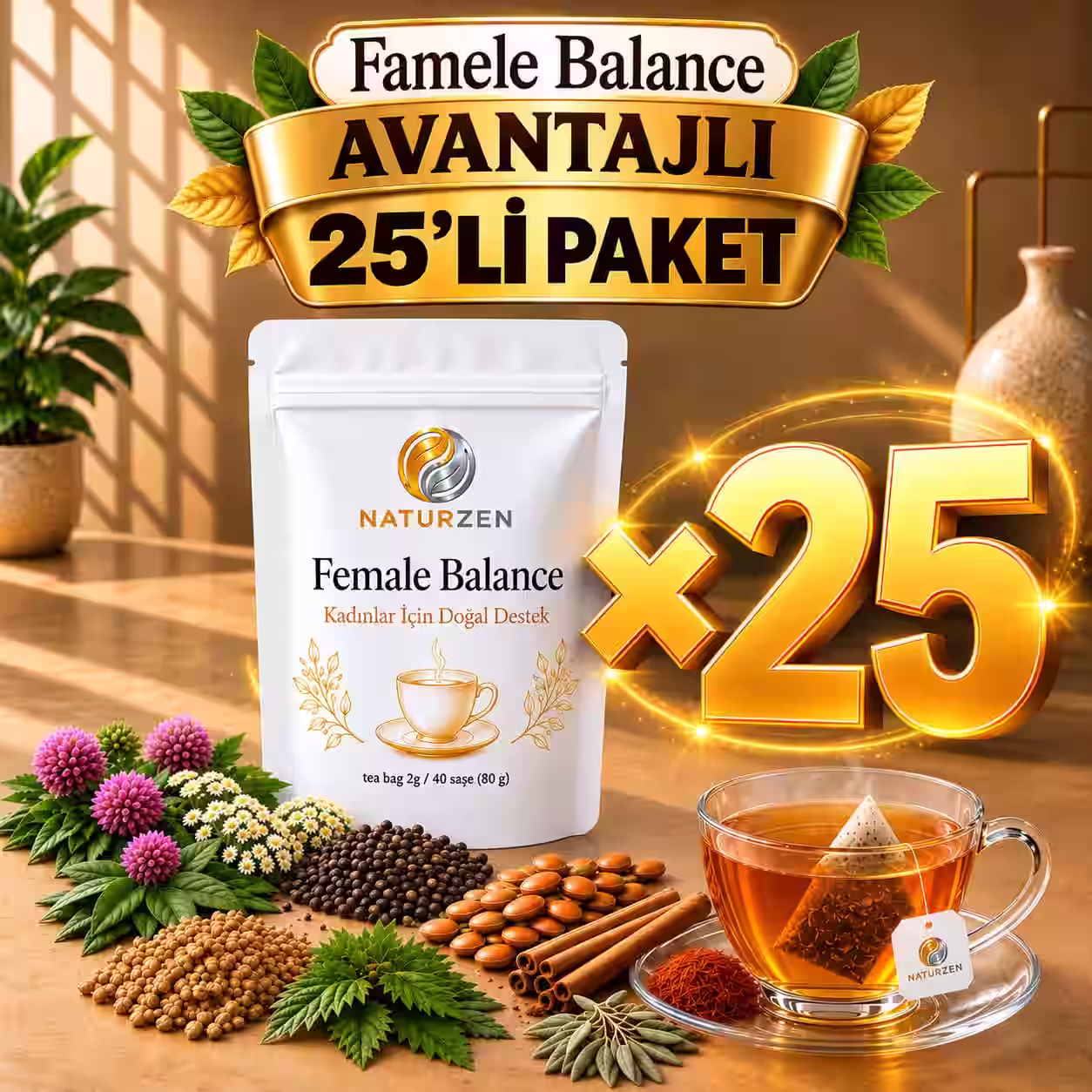 25'Lİ FEMALE BALANCE SET