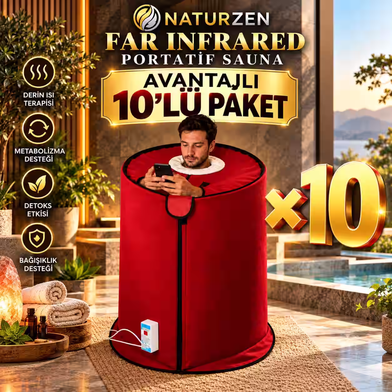 10'LU THERMAL SAUNA