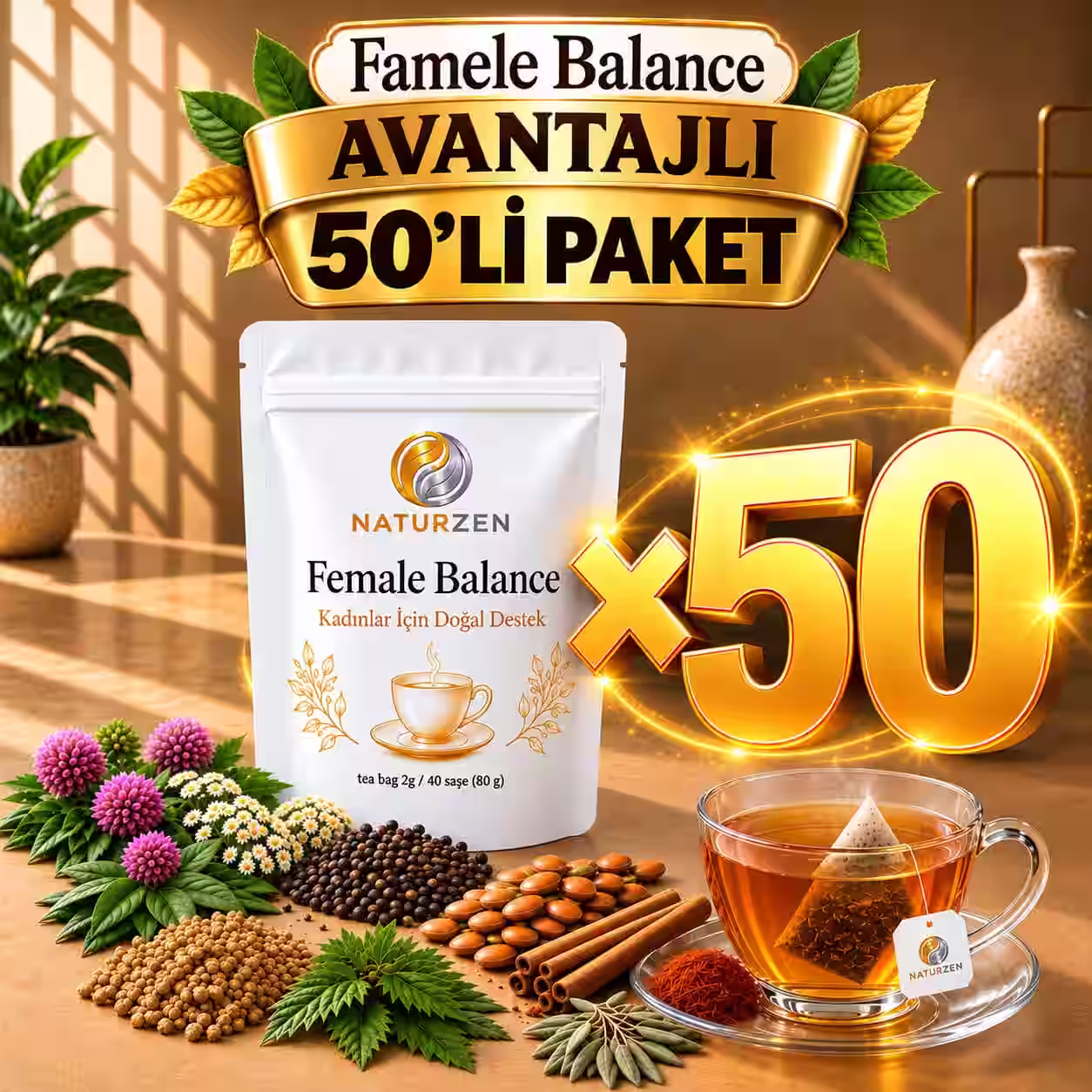 50'Lİ FEMALE BALANCE SET