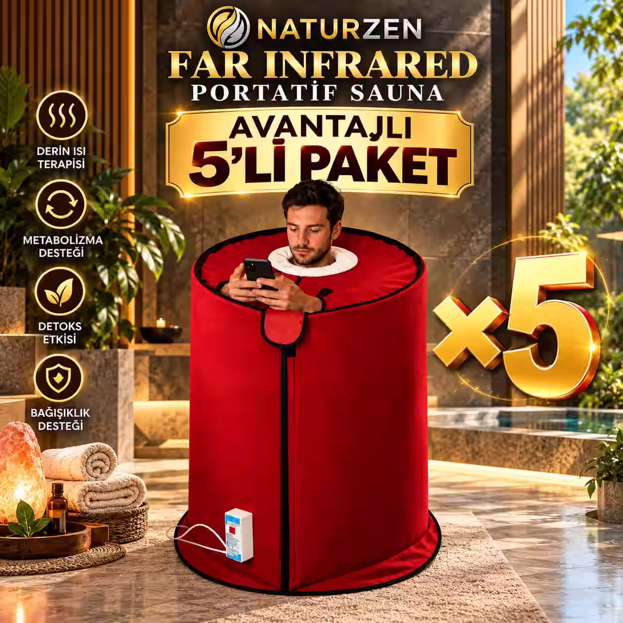 5'Lİ THERMAL SAUNA