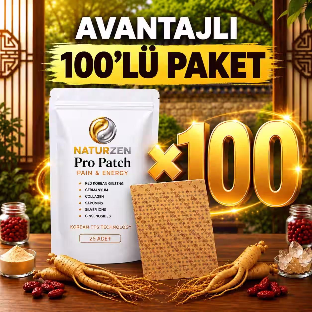 100'LÜ PRO PATCH SETİ